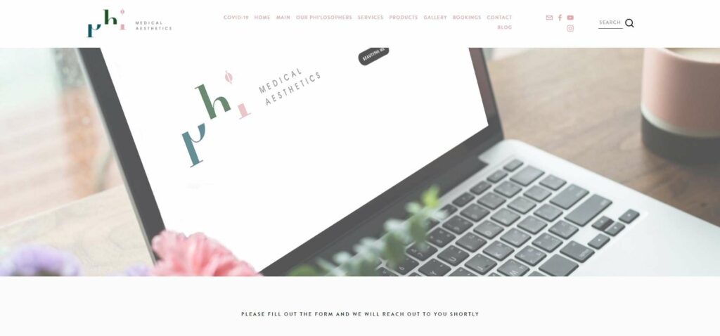 PHI Medical Aesthetics' Homepage_1