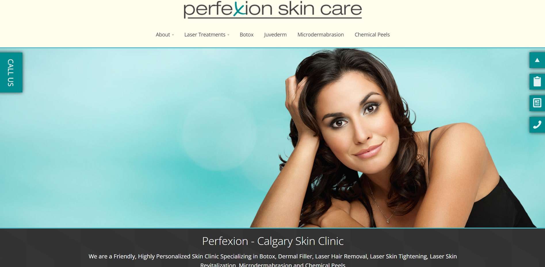 Perfexion Skin Care's Homepage