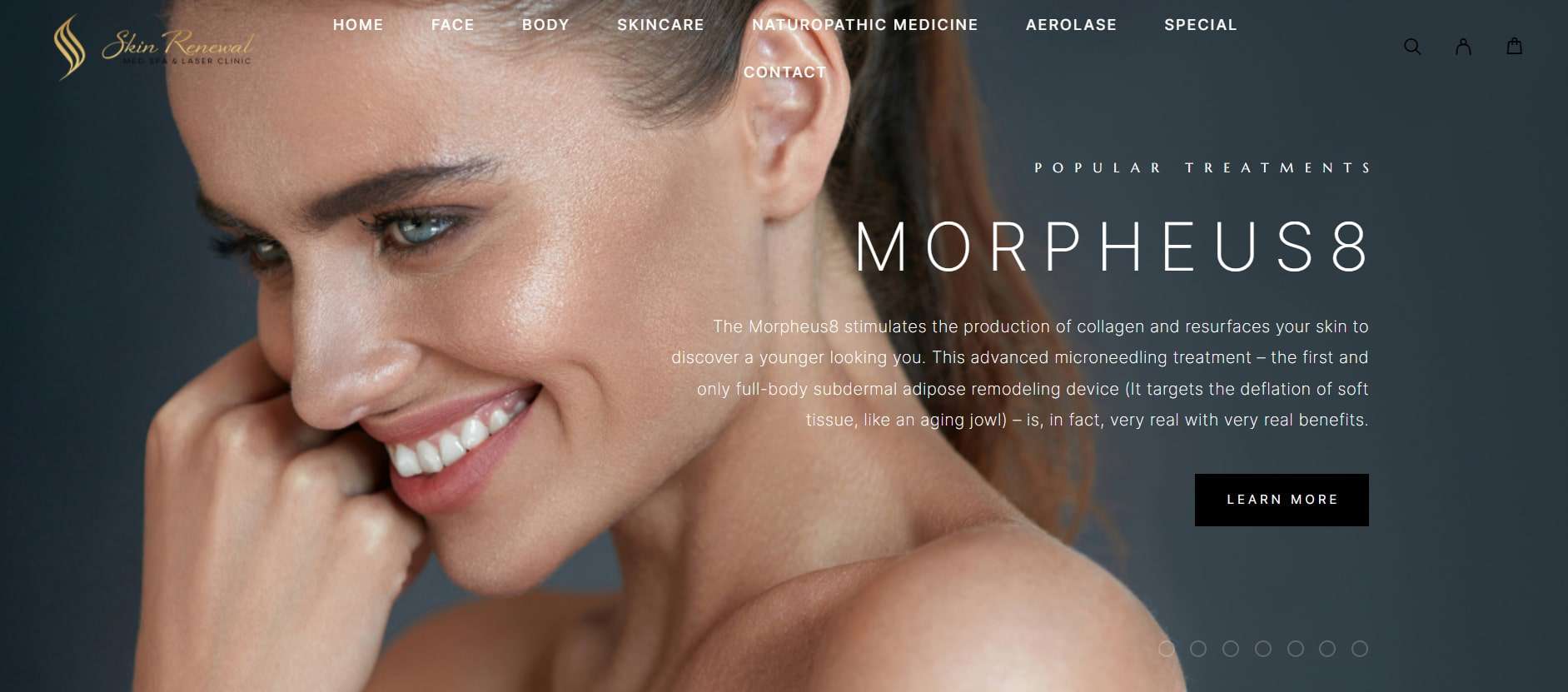 Skin Renewal Med Spa & Laser Clinic's Homepage