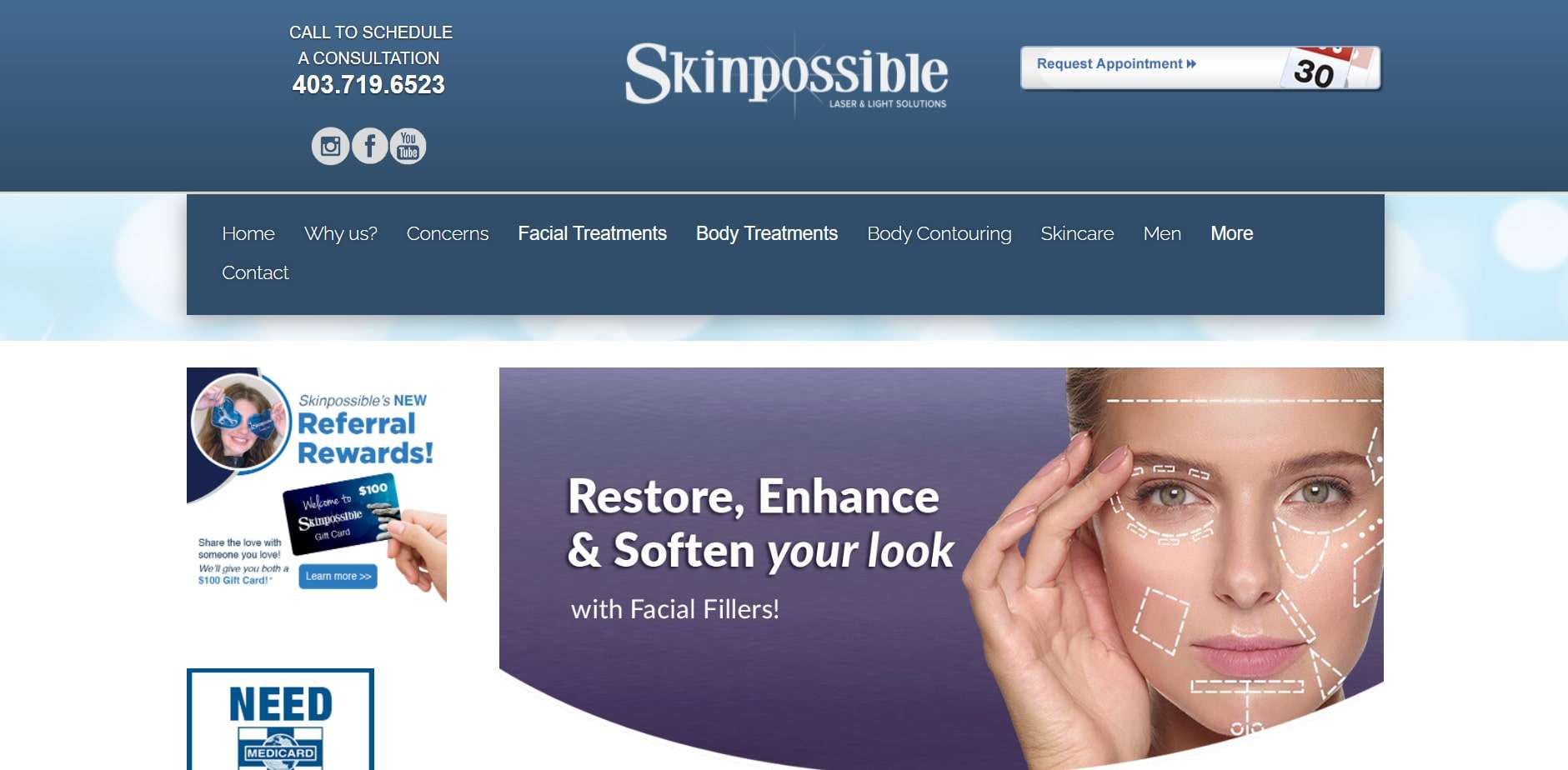 Skinpossible Laser & Light Solutions' Homepage_2