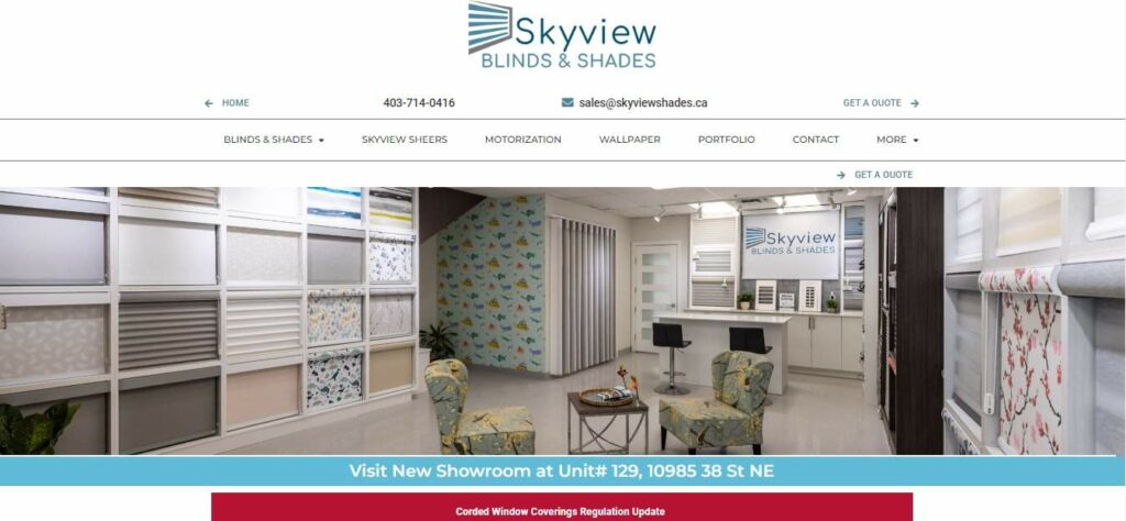 Skyview Blinds & Shades