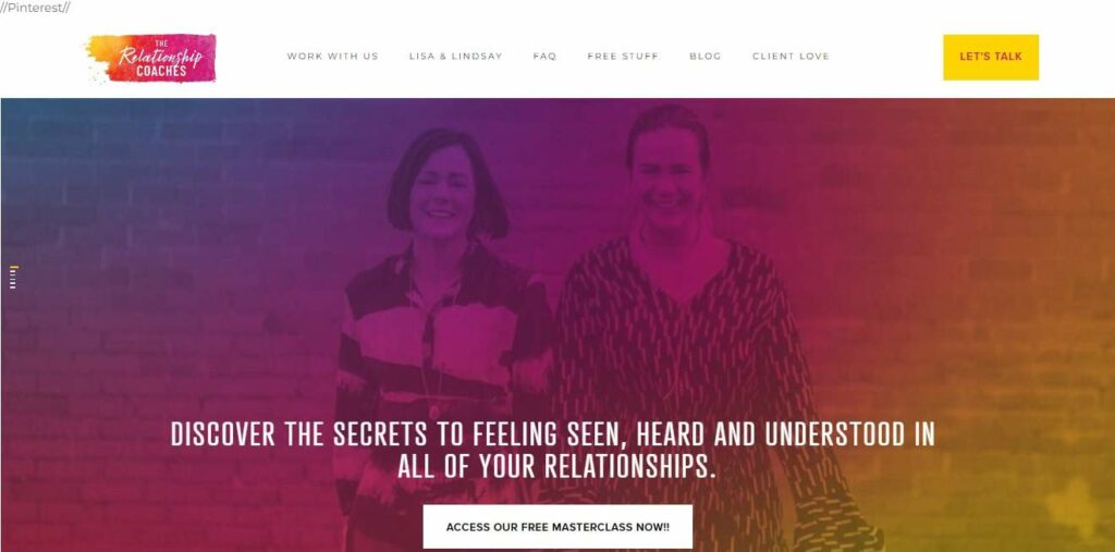 Lindsay Hammond and Lisa Jones – The Relationship Coaches