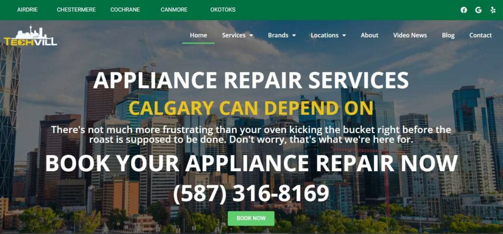 TechVill Appliance Repair Ltd.