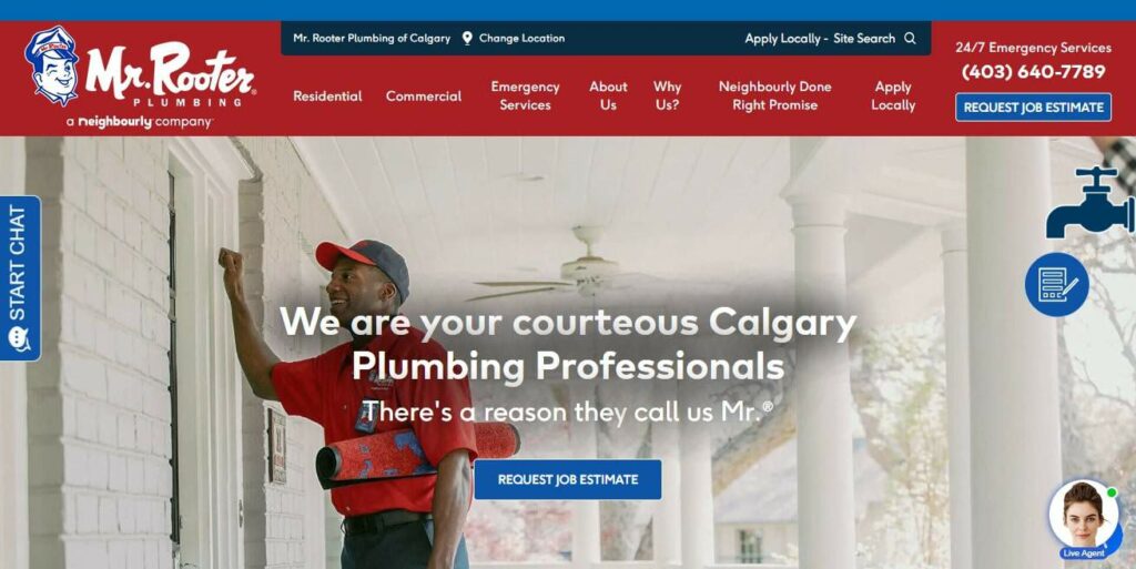 Mr. Rooter Plumbing of Calgary