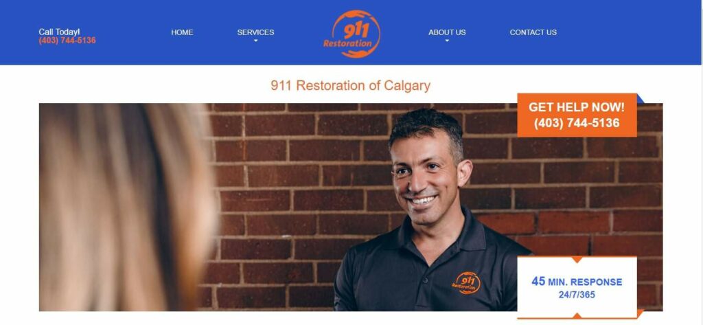 911 Restoration of Calgary