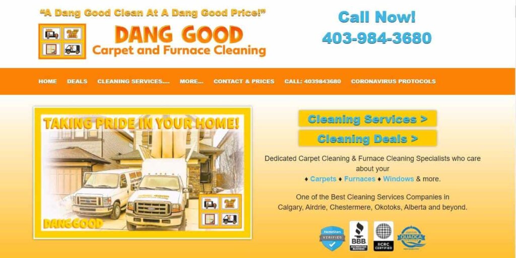 Dang Good Carpet And Furnace Cleaning
