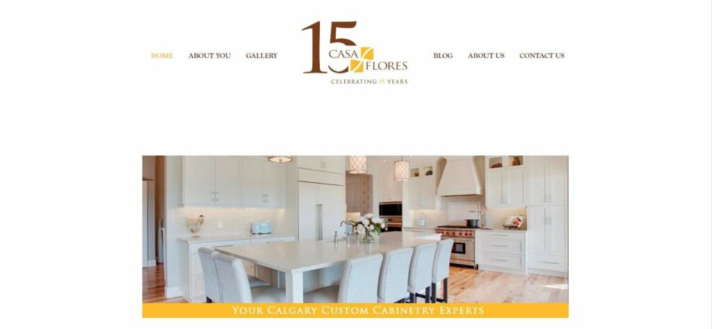 Casa Flores Custom Cabinetry