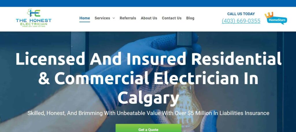The Honest Electrician Inc