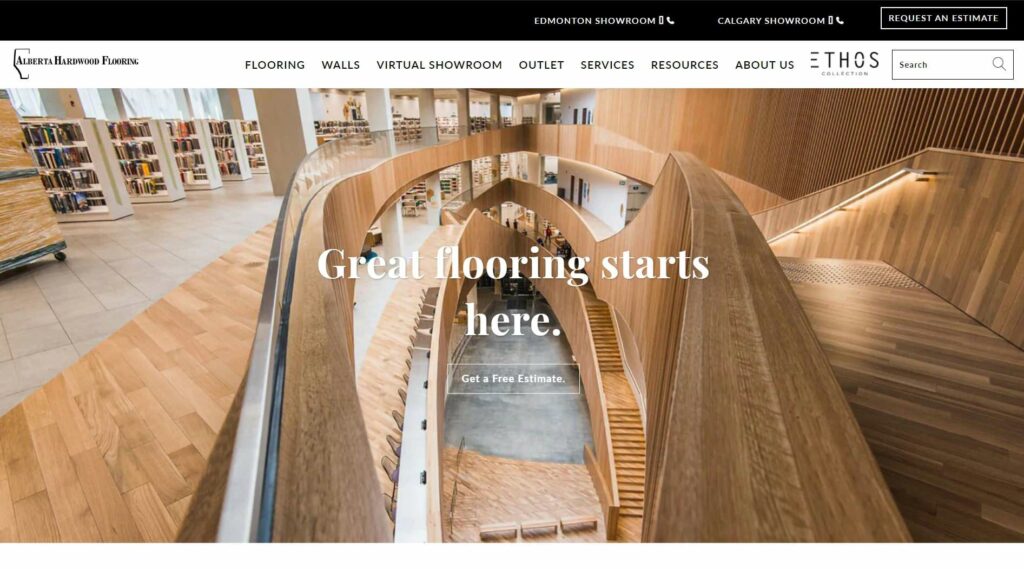 Alberta Hardwood Flooring