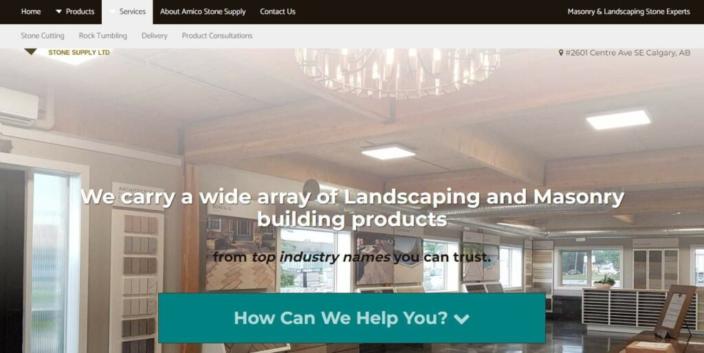 Amico Stone and Masonry Supply Homepage