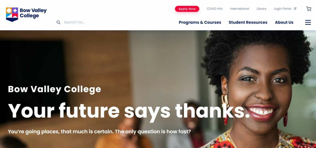 Bow Valley College Homepage
