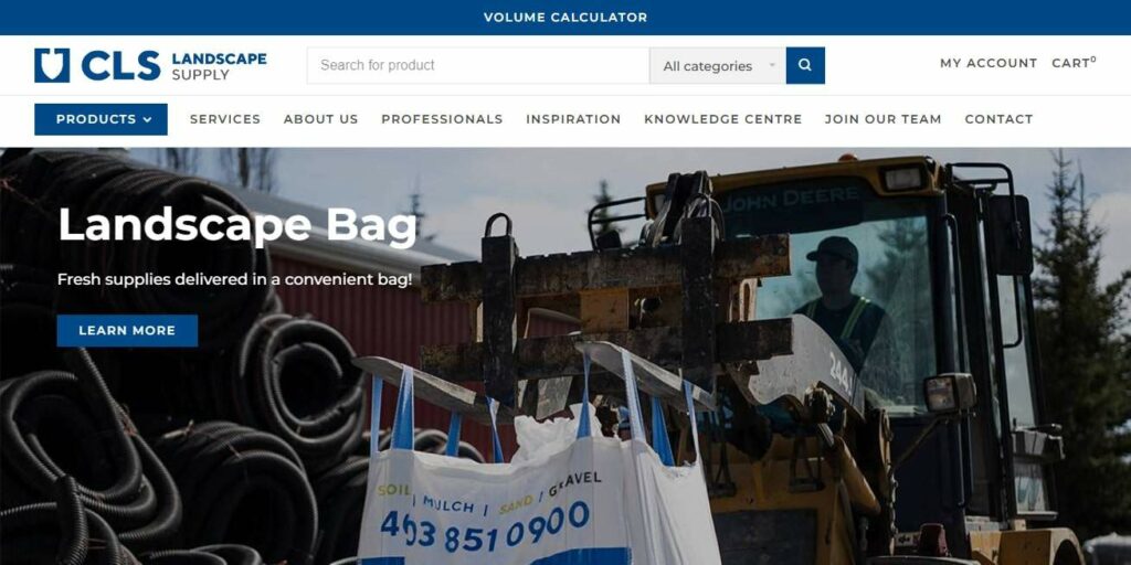 CLS Landscape Supply Homepage