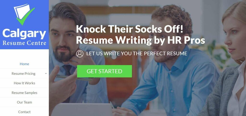 Calgary Resume Centre Homepage
