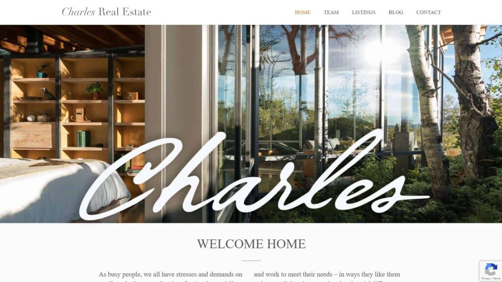 Charles Real Estate Homepage