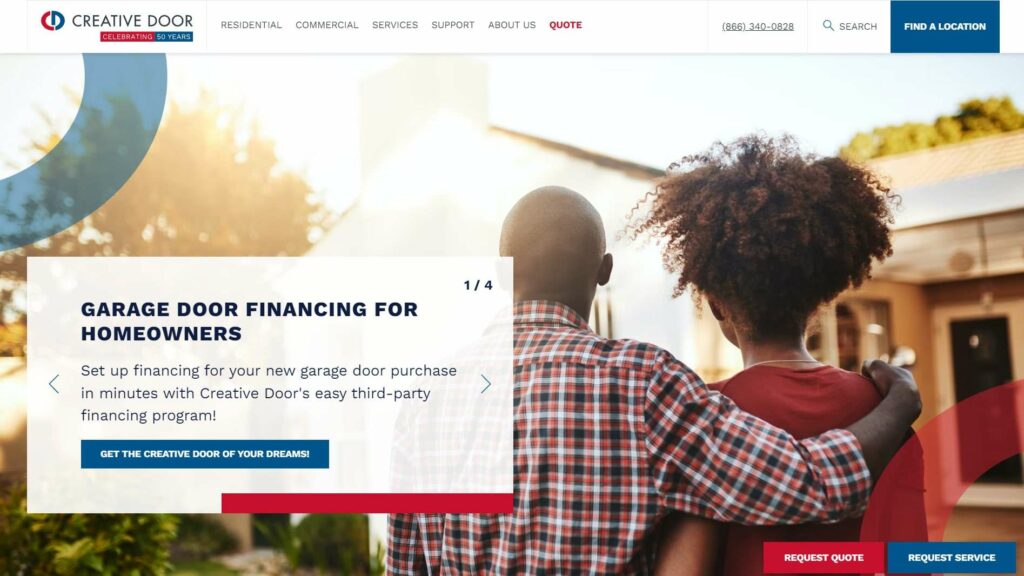 Creative Door Homepage