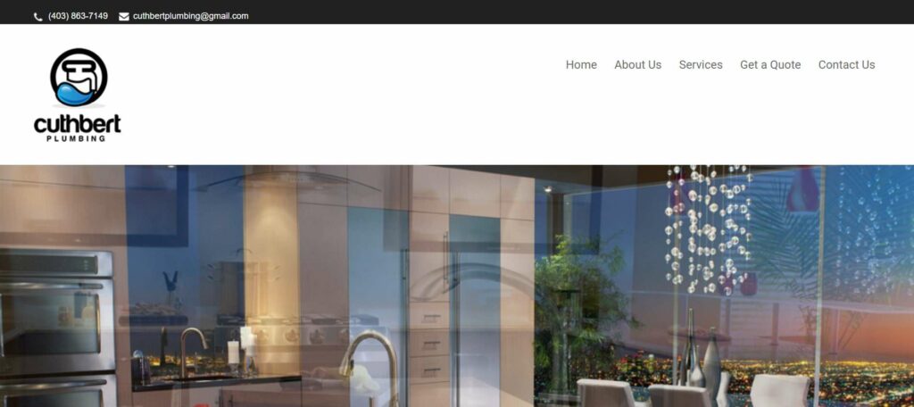 Cuthbert Plumbing & Heating Homepage