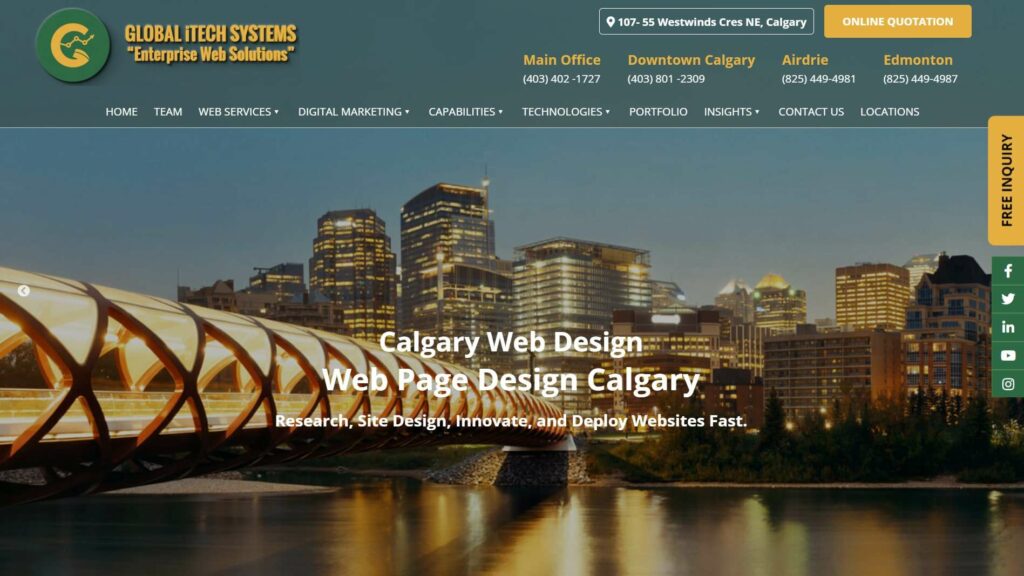 Global iTech Systems Homepage