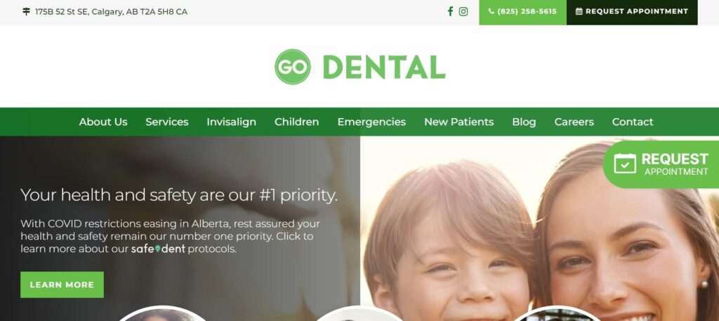 Go Dental Homepage