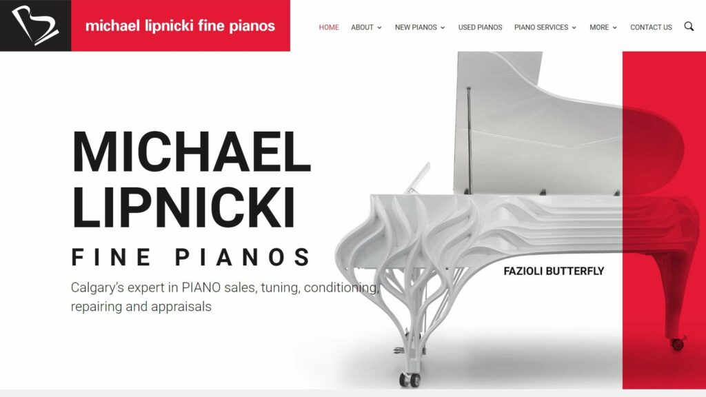 Michael Lipnicki Fine Pianos Homepage