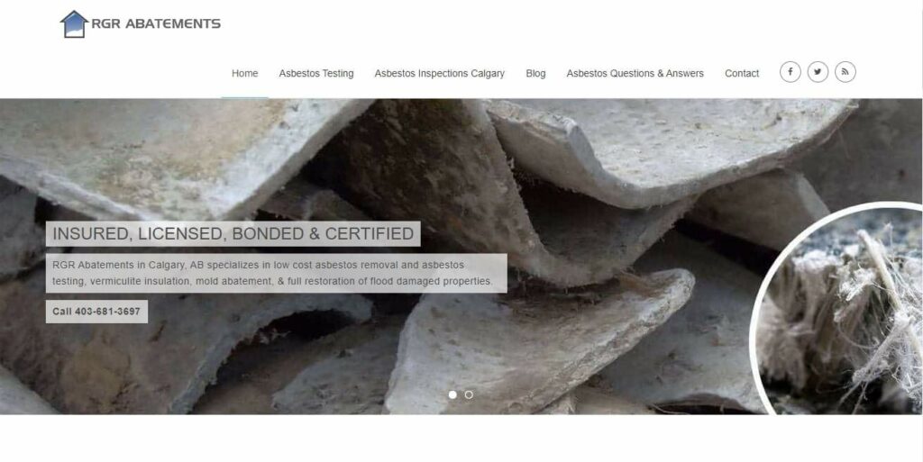 RGR Abatements Homepage