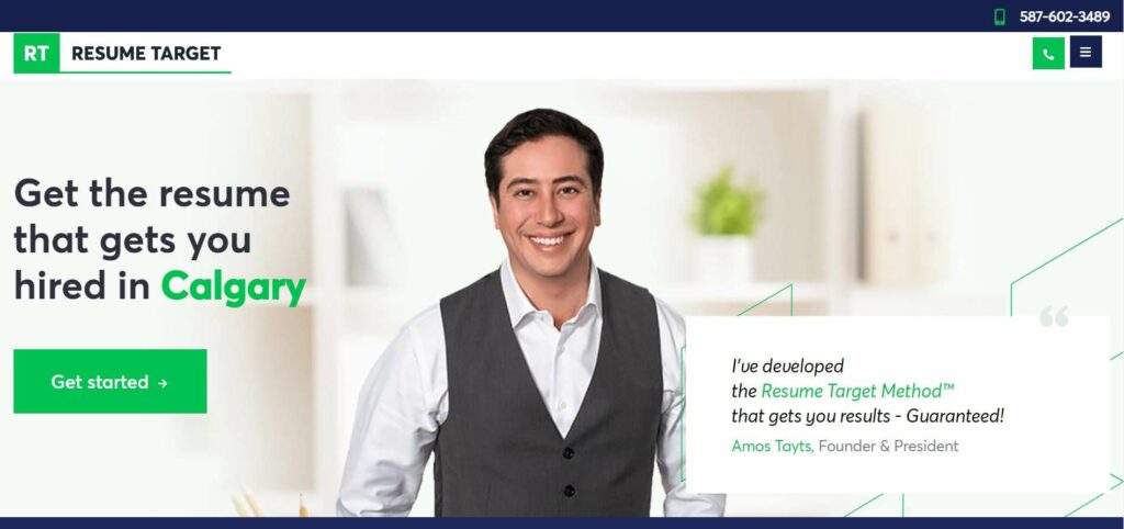 Resume Target Calgary Homepage