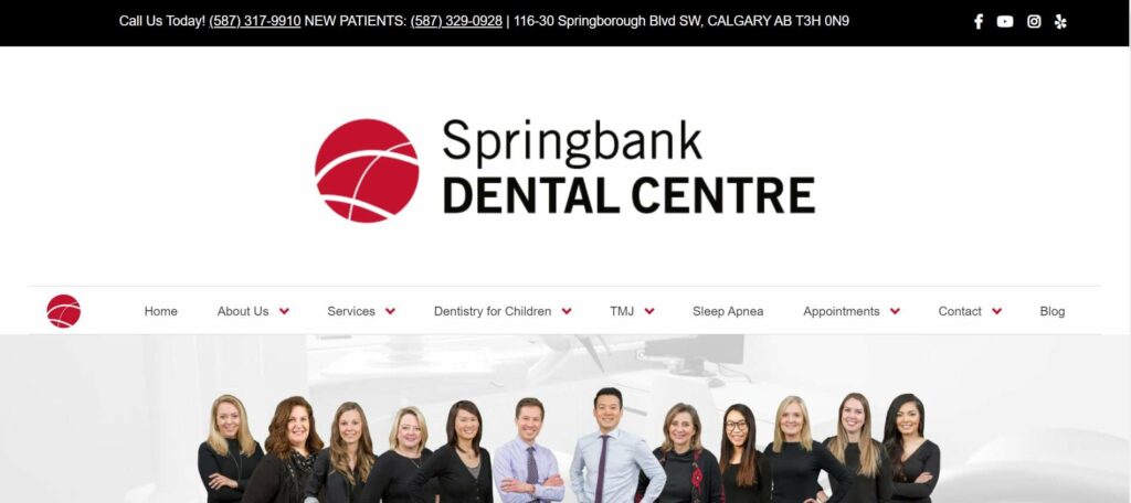 Springbank Dental Centre Homepage