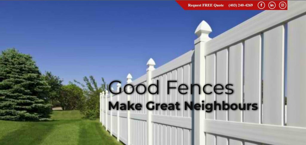 The Fence Store Homepage