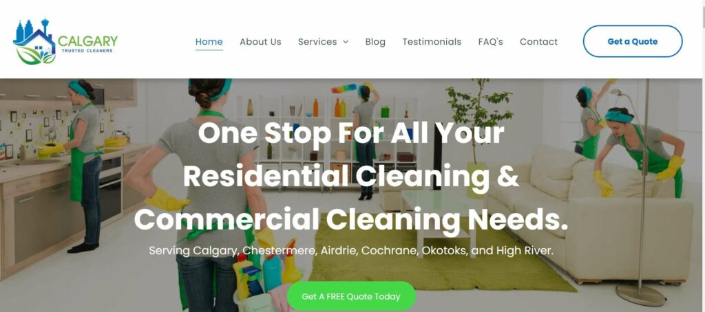 Calgary Trusted Cleaners