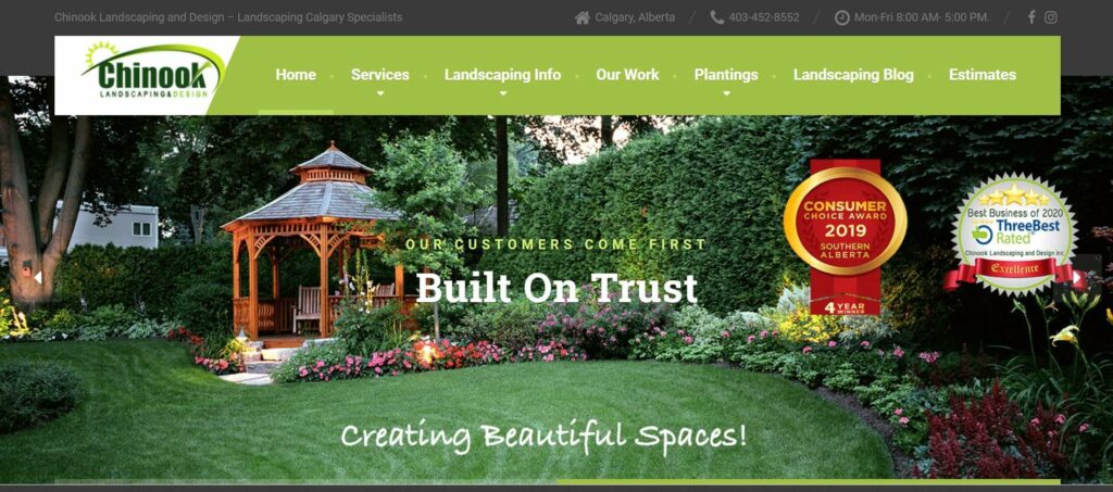 Chinook Landscaping and Design Inc