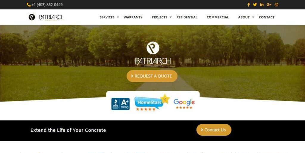 Patriarch Construction Inc.