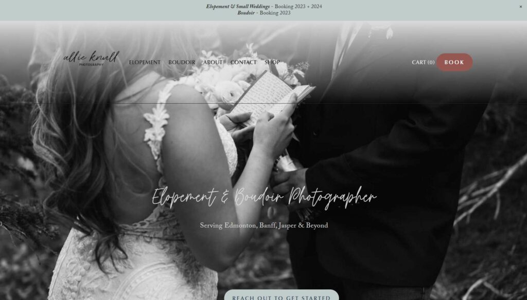 Allie Knull’s Photography Homepage
