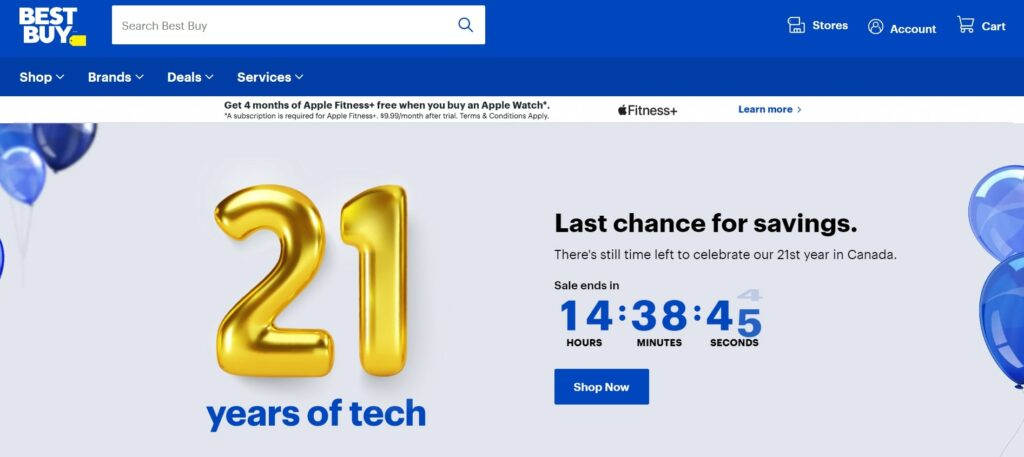 Best Buy' Homepage