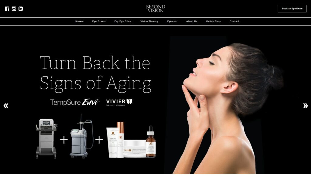 Beyond Vision' Homepage
