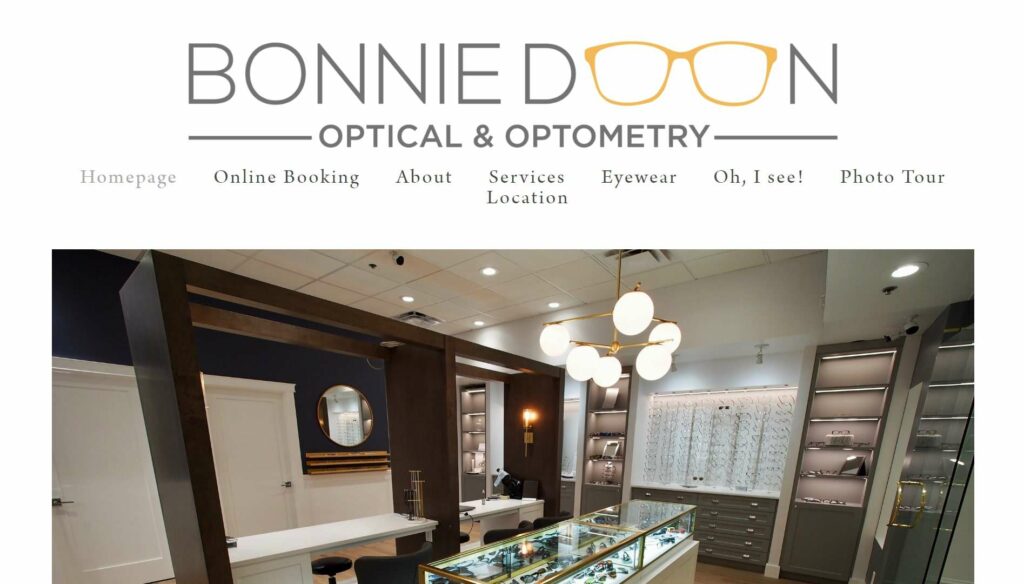 Bonnie Doon Optometry' Homepage