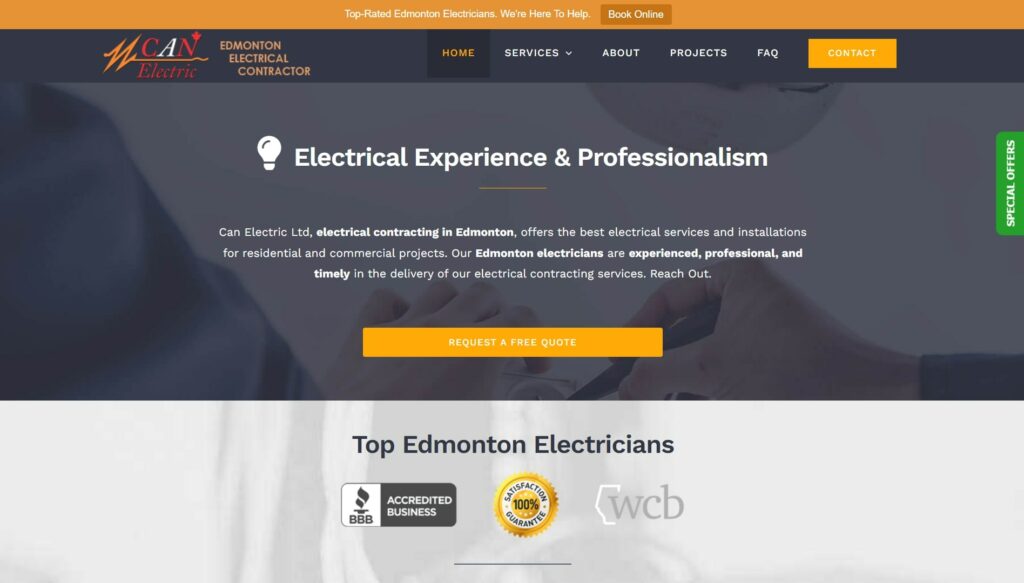 Can Electric' Homepage