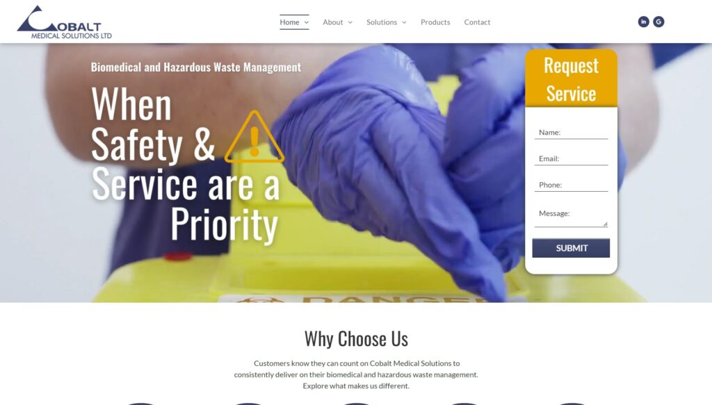 Cobalt Medical Solutions' Homepage