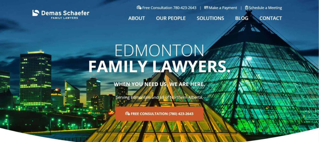 Demas Schaefer Family Lawyers' Homepage