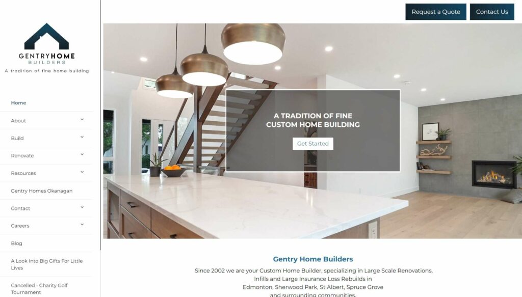 Gentry Home Builders' Homepage