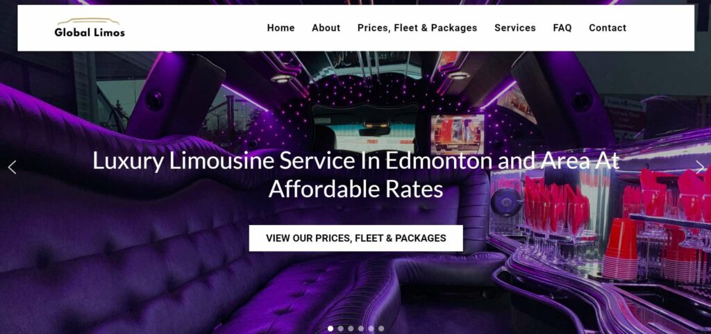 Global Limos & Car Services Inc' Homepage