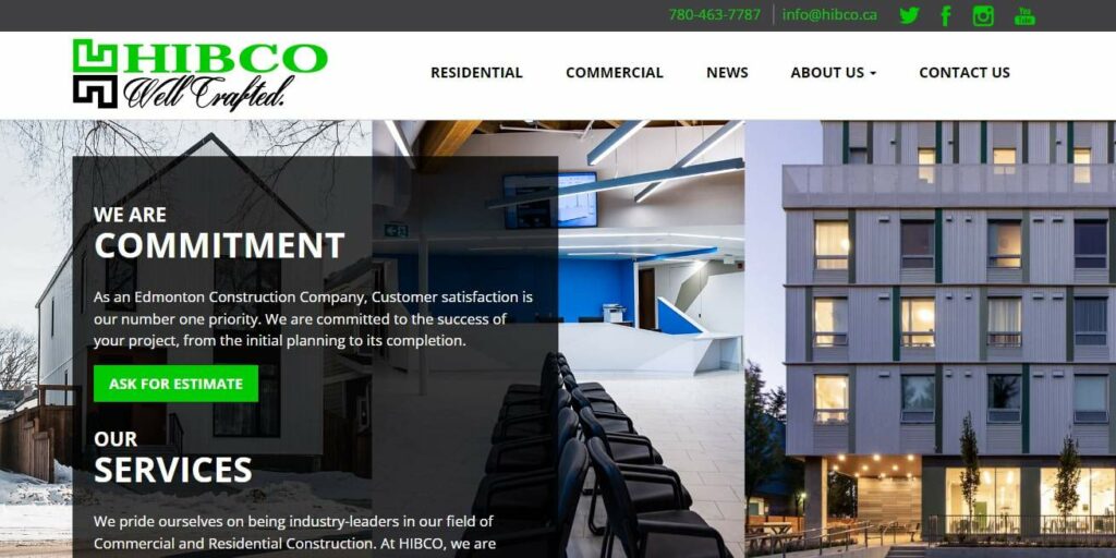 HIBCO Construction Homepage