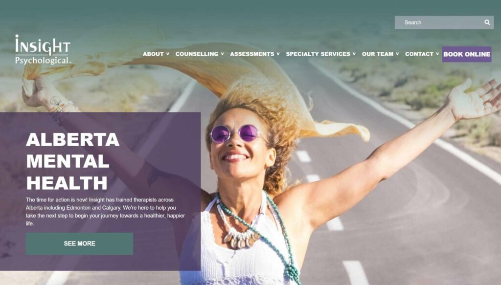 Insight Psychological' Homepage