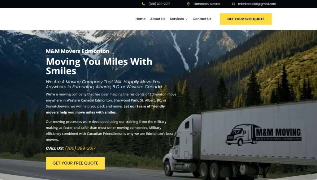 M&M Movers' Homepage