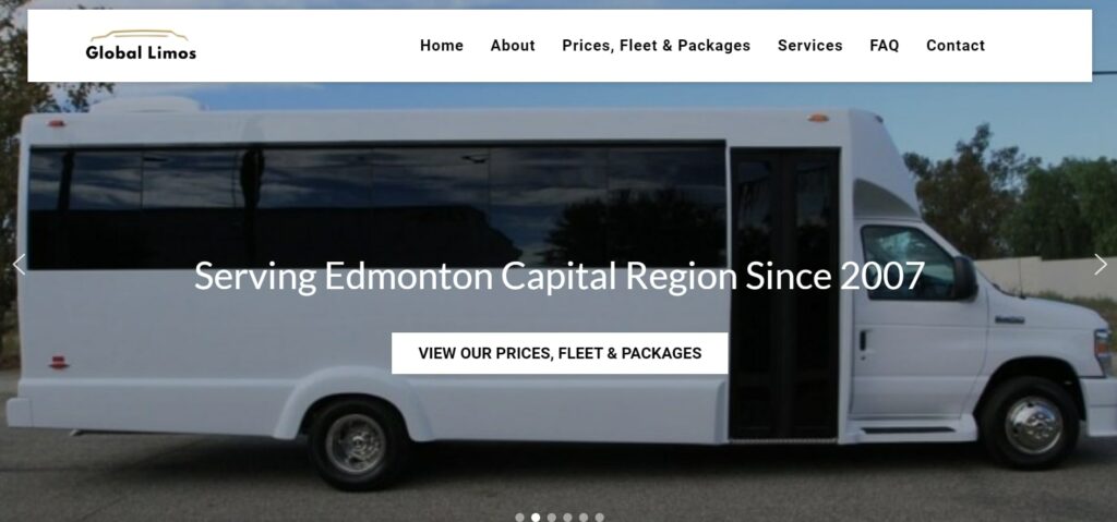 Platinum Limousines Ltd' Homepage