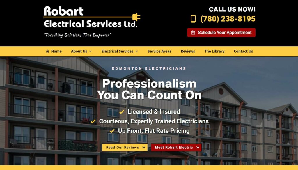 Robart Electrical Services' Homepage