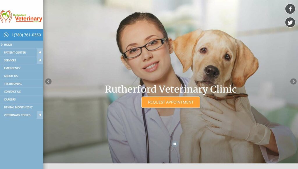 Rutherford Veterinary Clinic Homepage