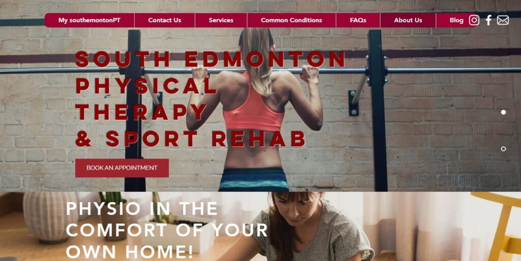 South Edmonton Physical Therapy & Sport Rehab Homepage
