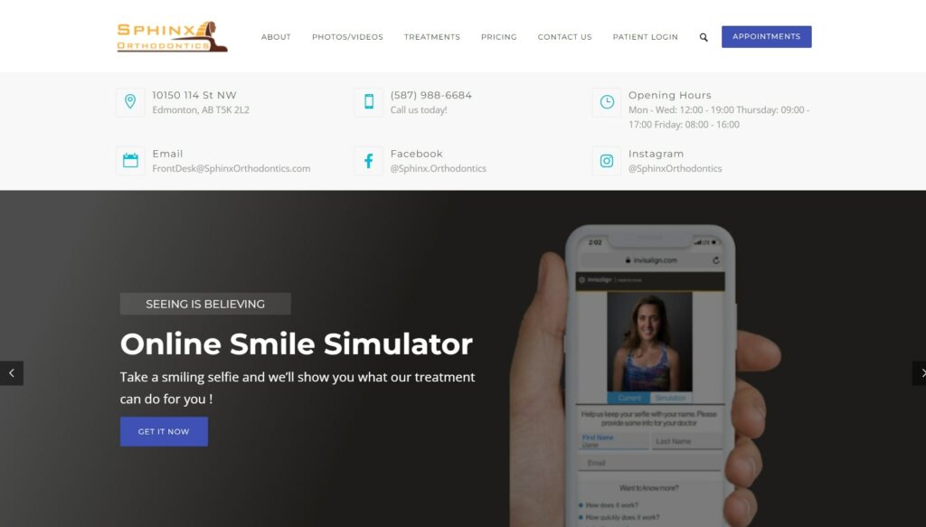 Sphinx Orthodontics' Homepage