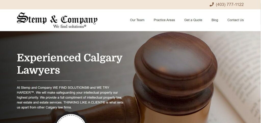 Stemp & Company' Homepage