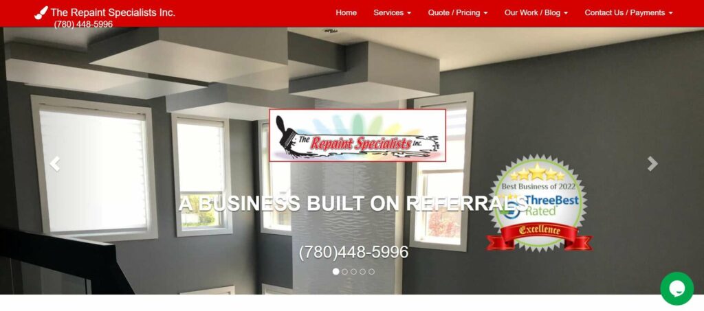 The Repaint Specialists Inc. Homepage