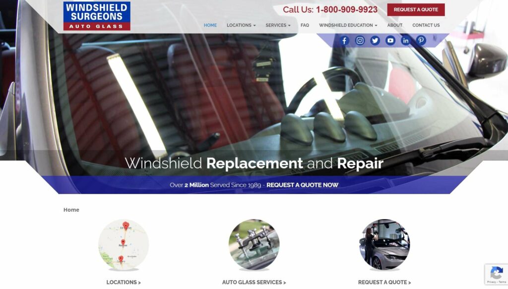 Windshield Surgeons Auto Glass - North Edmonton Homepage